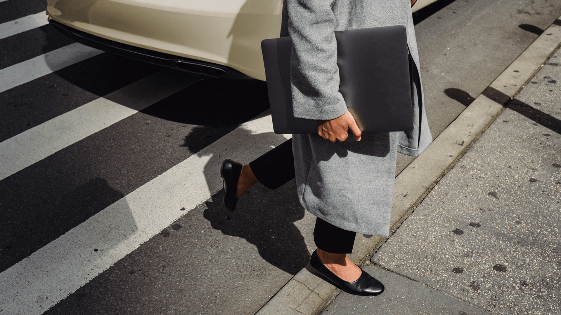 woman on a business travel trip