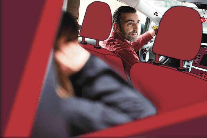 Chauffeur service driving situation